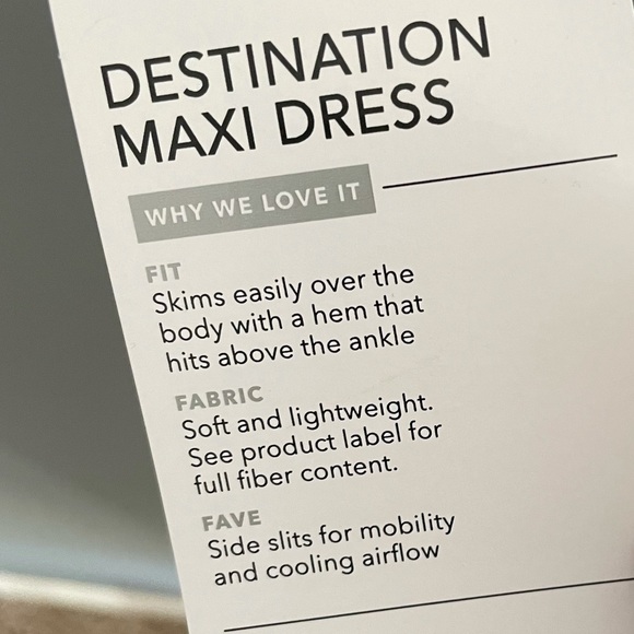 Athleta Destination Maxi Dress - Picture 9 of 9